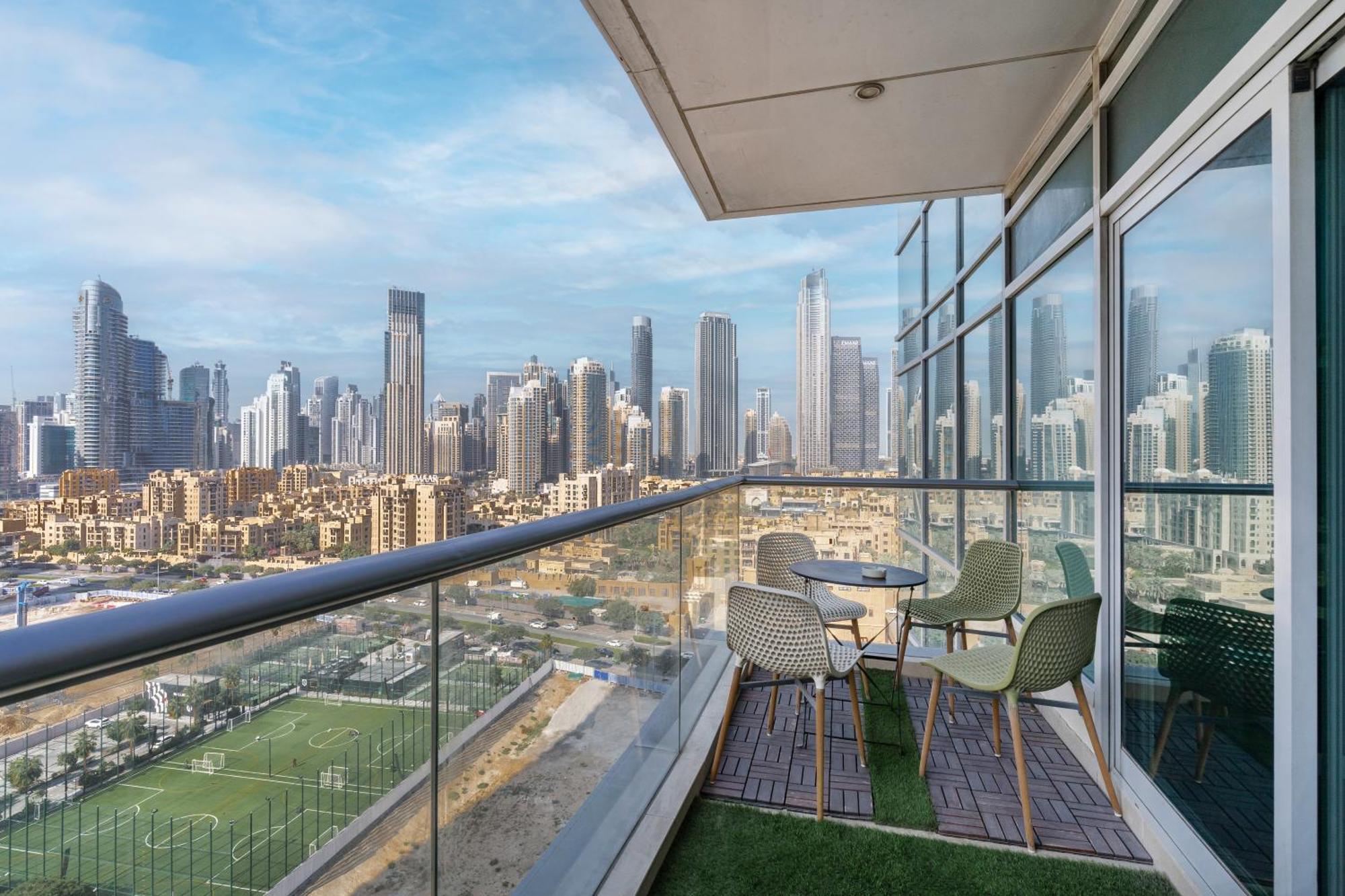 Chic 2Br Apartment, Prime Location Near Dubai Mall - Allsopp&Allsopp Extérieur photo