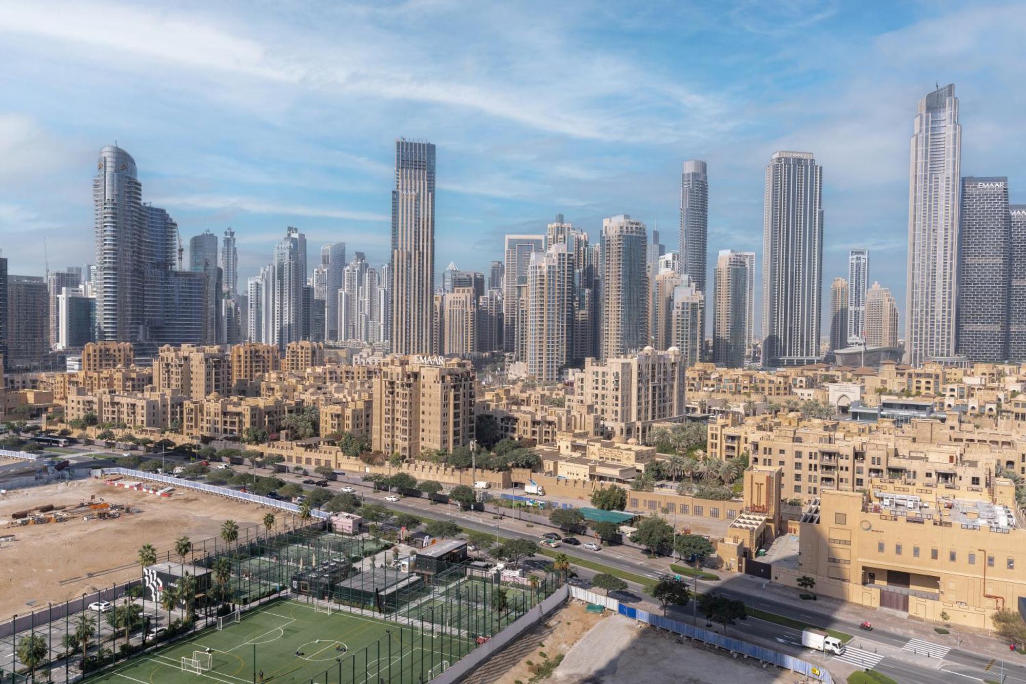 Chic 2Br Apartment, Prime Location Near Dubai Mall - Allsopp&Allsopp Extérieur photo